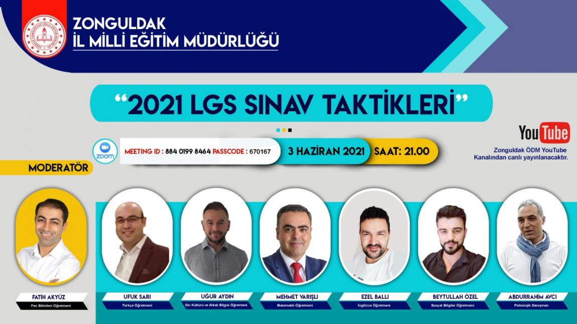Zonguldak Milli Eğitim Müdürlüğü LGS Taktikleri